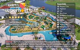 C - New 4 Bedroom Home - 5 Miles To Disney - Free Water Park - Private Pool